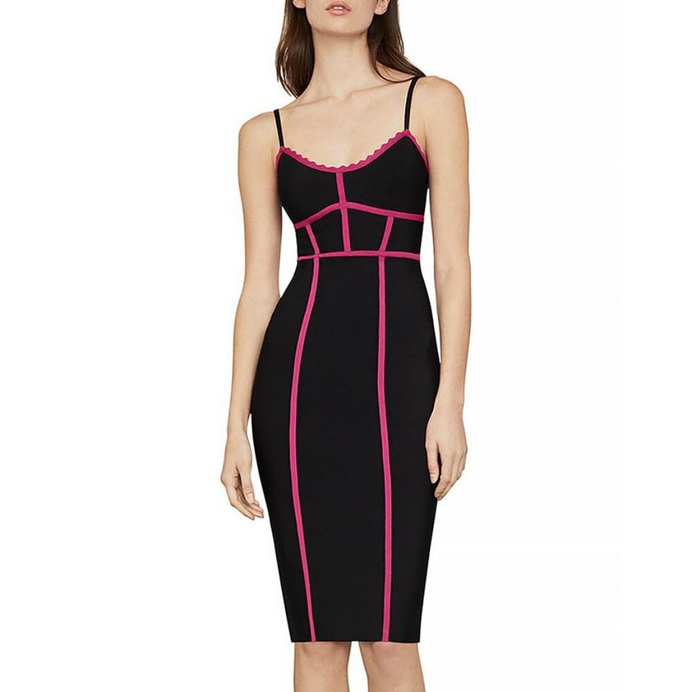 BCBGMAXAZRIA Knit Bodycon Dress Size S - Picture 1 of 8